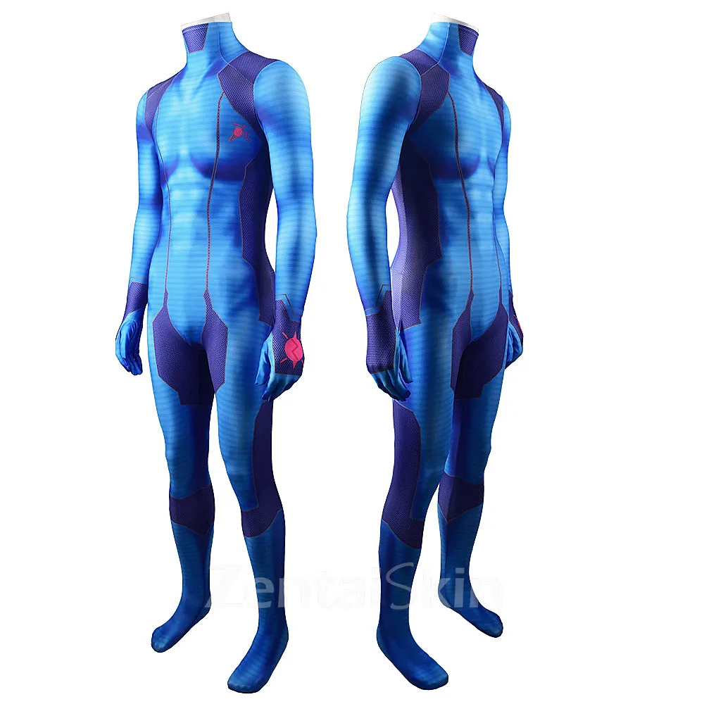 Second Skin Metroid Zero Suit Samus Cosplay Zentai Cosplay Costumes