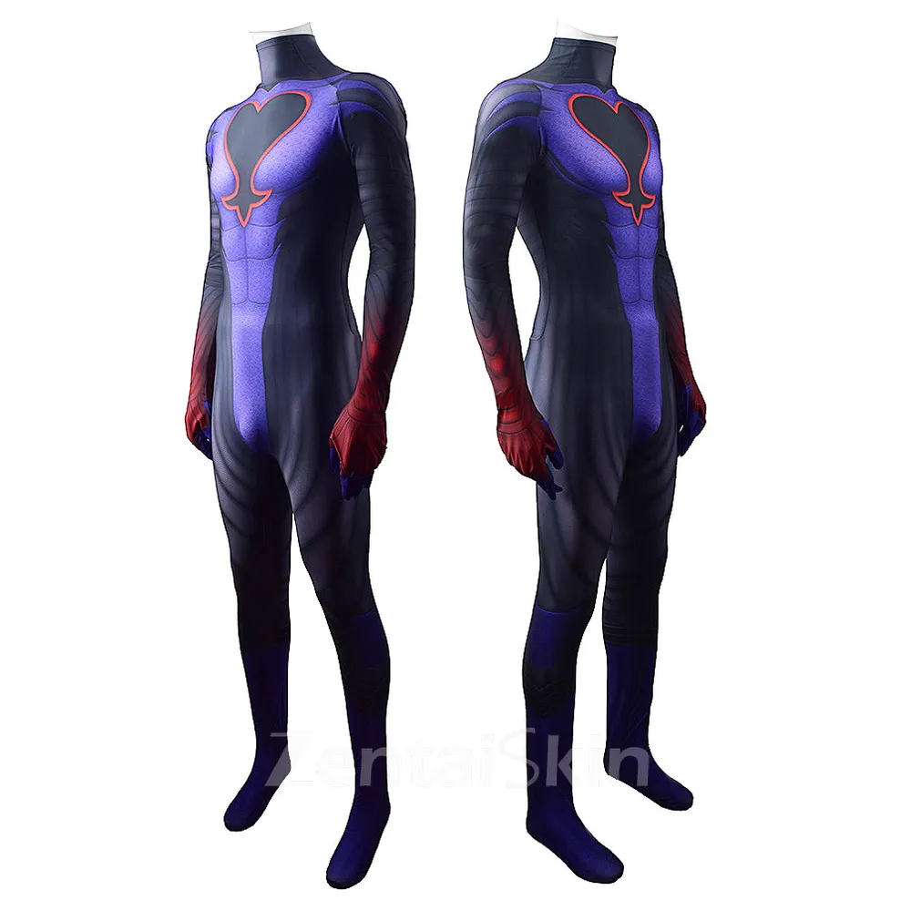 Second Skin Kingdom Hearts Replica Riku Halloween Cosplay Zentai Costumes