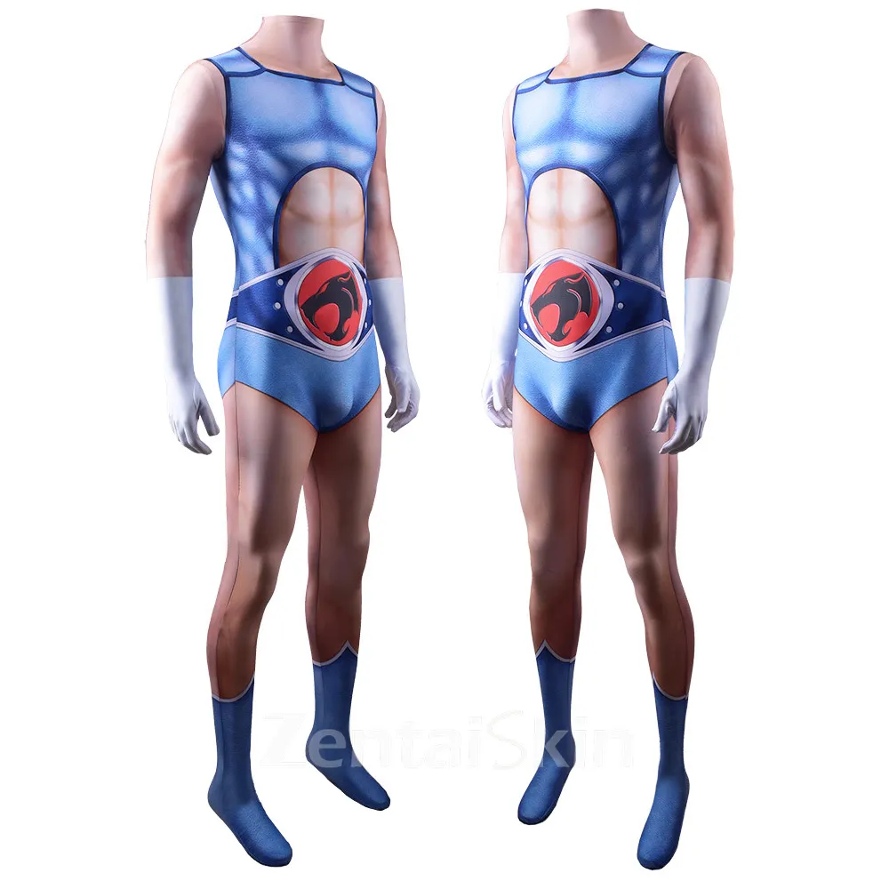 Second Skin Anime Thundercats Bodysuit Thundercats Cosplay Zentai Costume