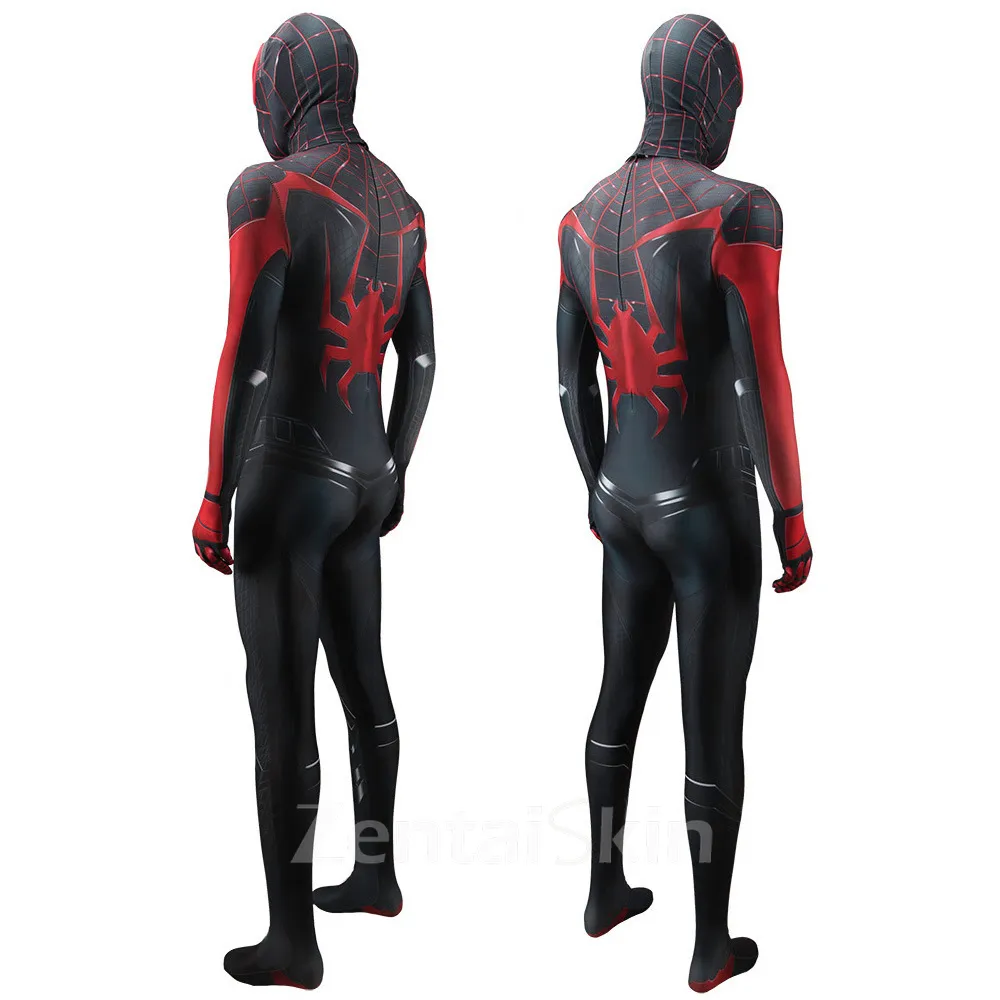 Zentai Second Skin Miles Morales Miles Morales Tights Costumes