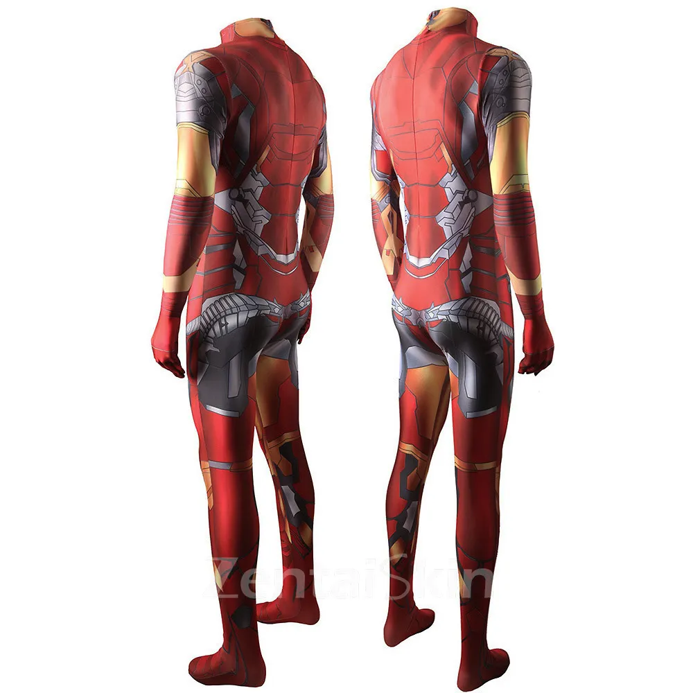 Second Skin Iron Man Iron Man Cosplay Zentai Costume Cosplay Zentai Stage Costumes