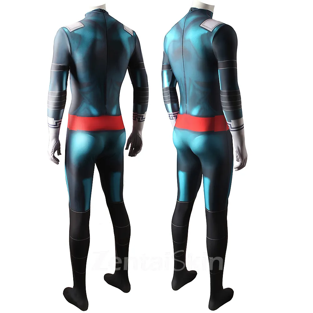 Second Skin Anime My Hero Academia Midoriya Izuku Cosplay Zentai Costume
