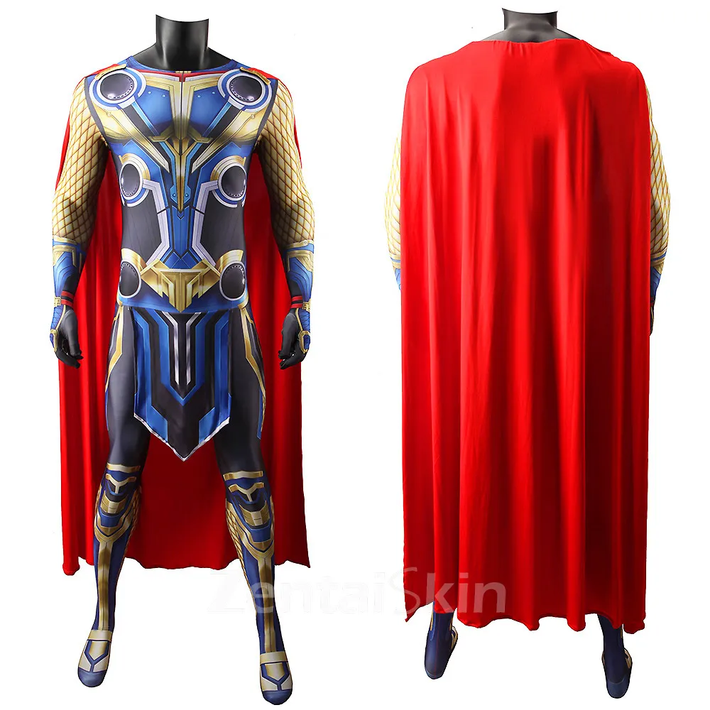 Second Skin Cosplay Zentai Costume Thor: Love and Thunder Tights
