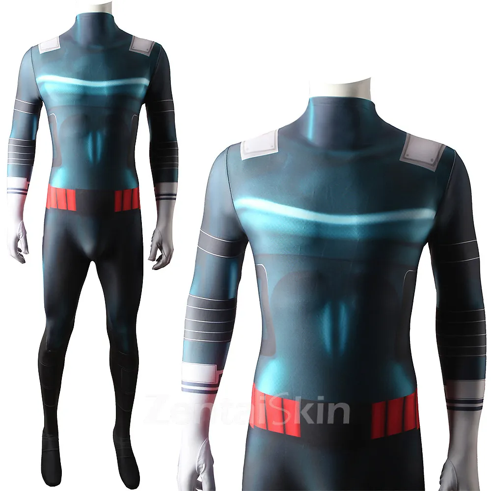 Second Skin Anime My Hero Academia Midoriya Izuku Cosplay Zentai Costume