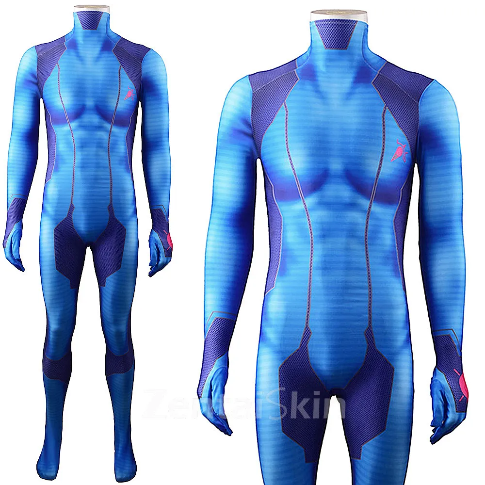 Second Skin Metroid Zero Suit Samus Cosplay Zentai Cosplay Costumes