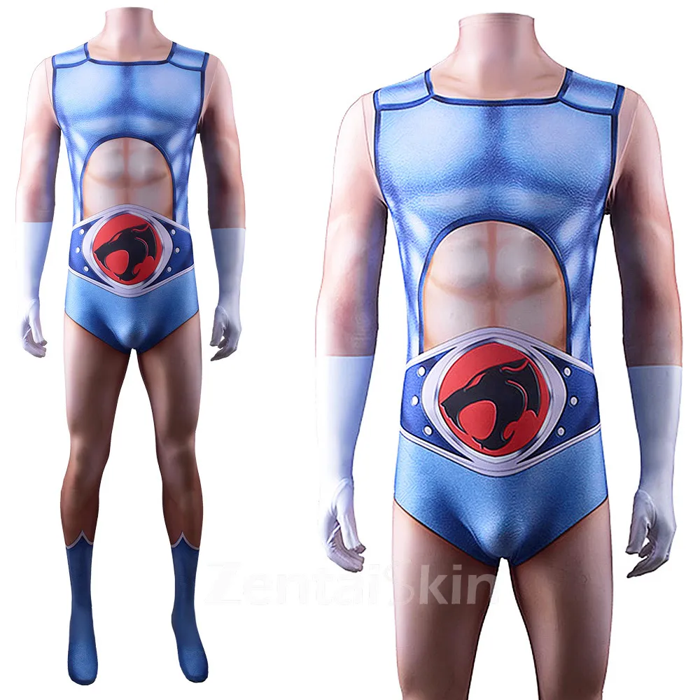 Second Skin Anime Thundercats Bodysuit Thundercats Cosplay Zentai Costume