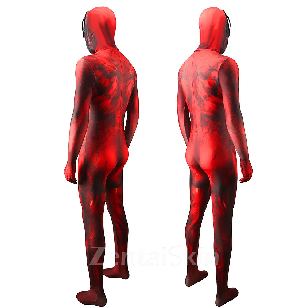 Zentai Second Skin Venom Venom Slaughter Deadly Guardian Carnage Halloween Costume