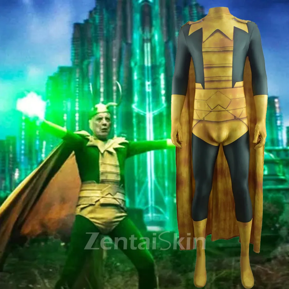 Second Skin American Drama Loki Ragnarok Loki Cosplay Zentai Costume Loki Costume Cosplay Zentai Halloween Cosshow Costumes