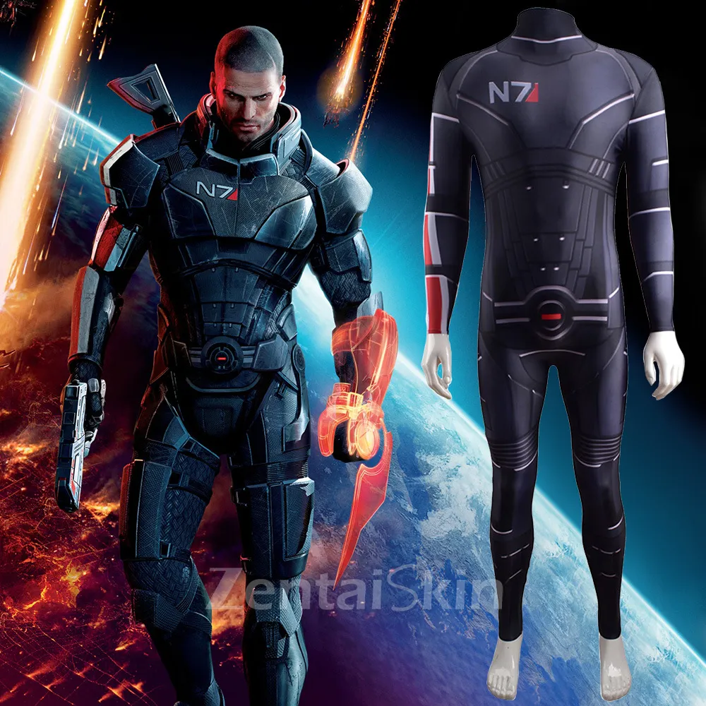 Second Skin Mass Effect 3 Cosplay Zentai Costume Cosplay Zentai Costume Mass Effect 3 Cosplay Zentai Costume Stage Costumes