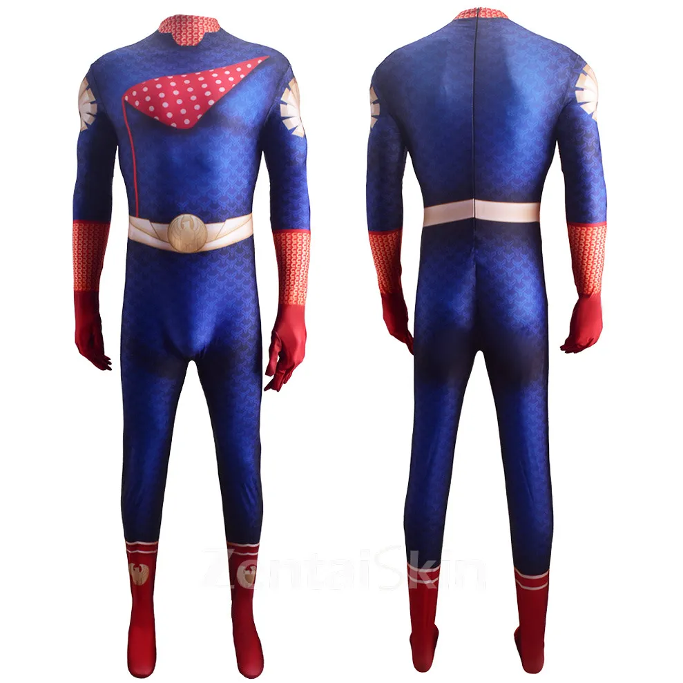 Zentai Second Skin Black-robed Pickets Motherland Cos One-piece Tights