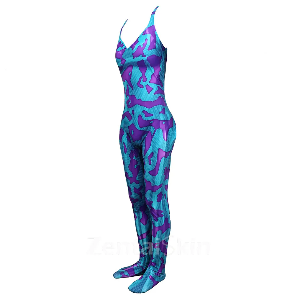 Second Skin My Hero Academia Ashido Mina Ashido Mina Bodysuit Anime Cosplay Zentai Costume