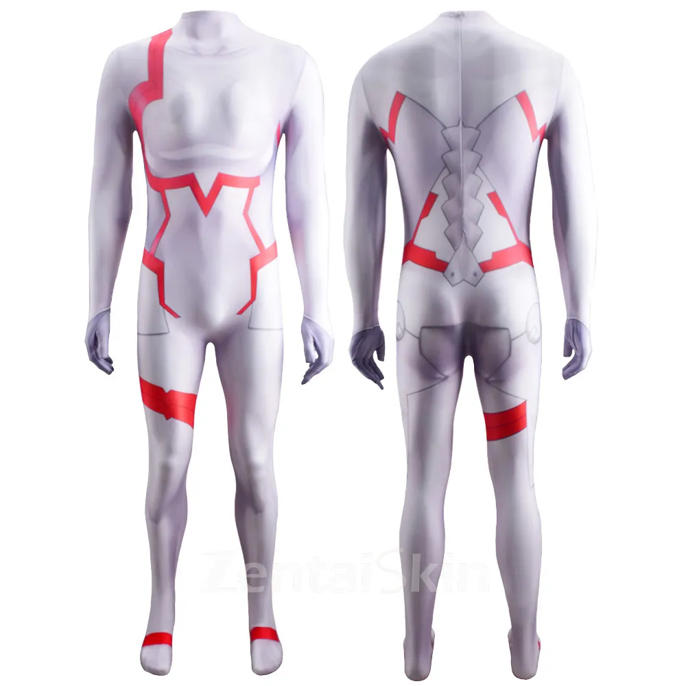 Second Skin Anime National Team Tights Darling in the Frankxx 02 Stage Costumes Cosplay Zentai Costume