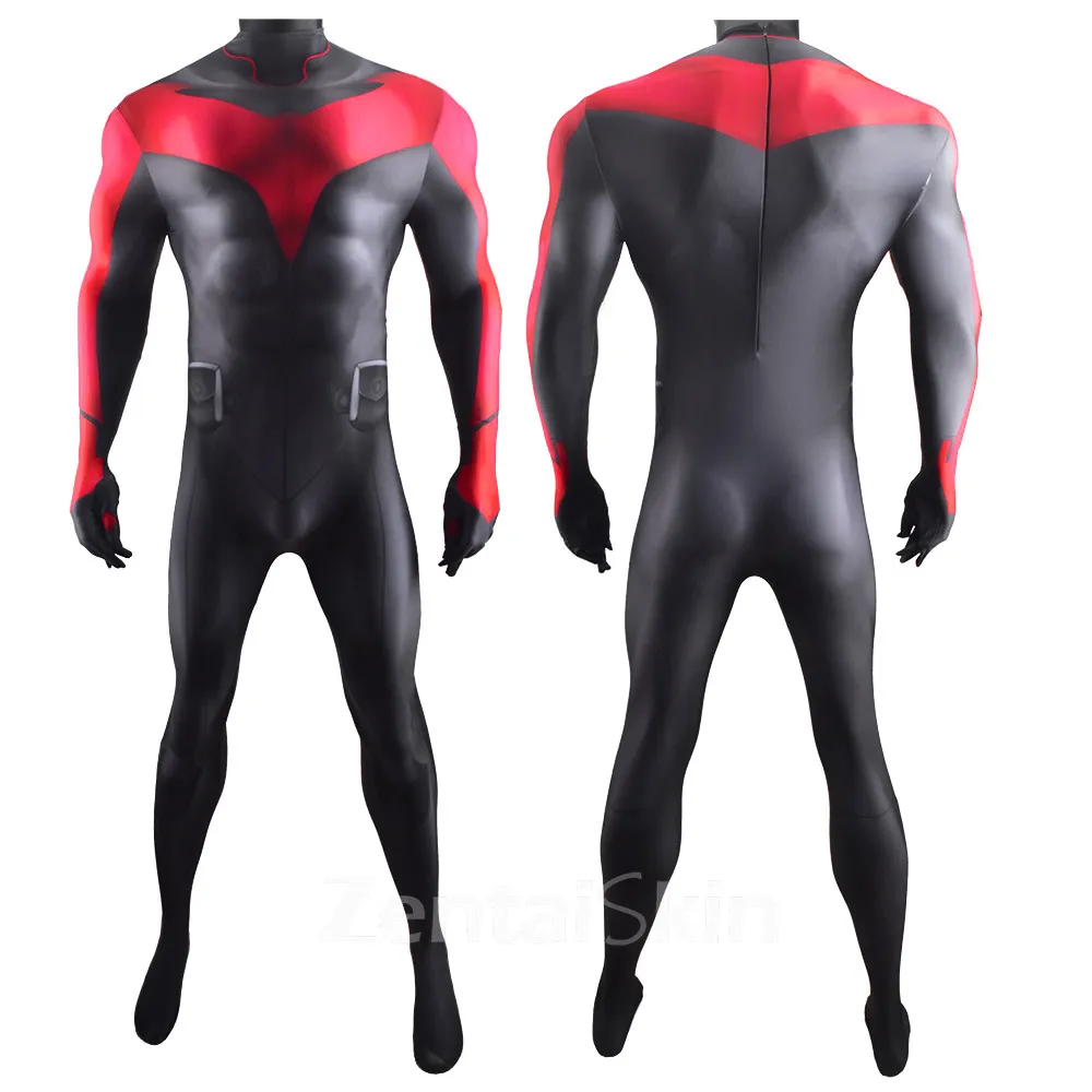 DC Nightwing Cosplay Zentai Skin Suit Cos Costume