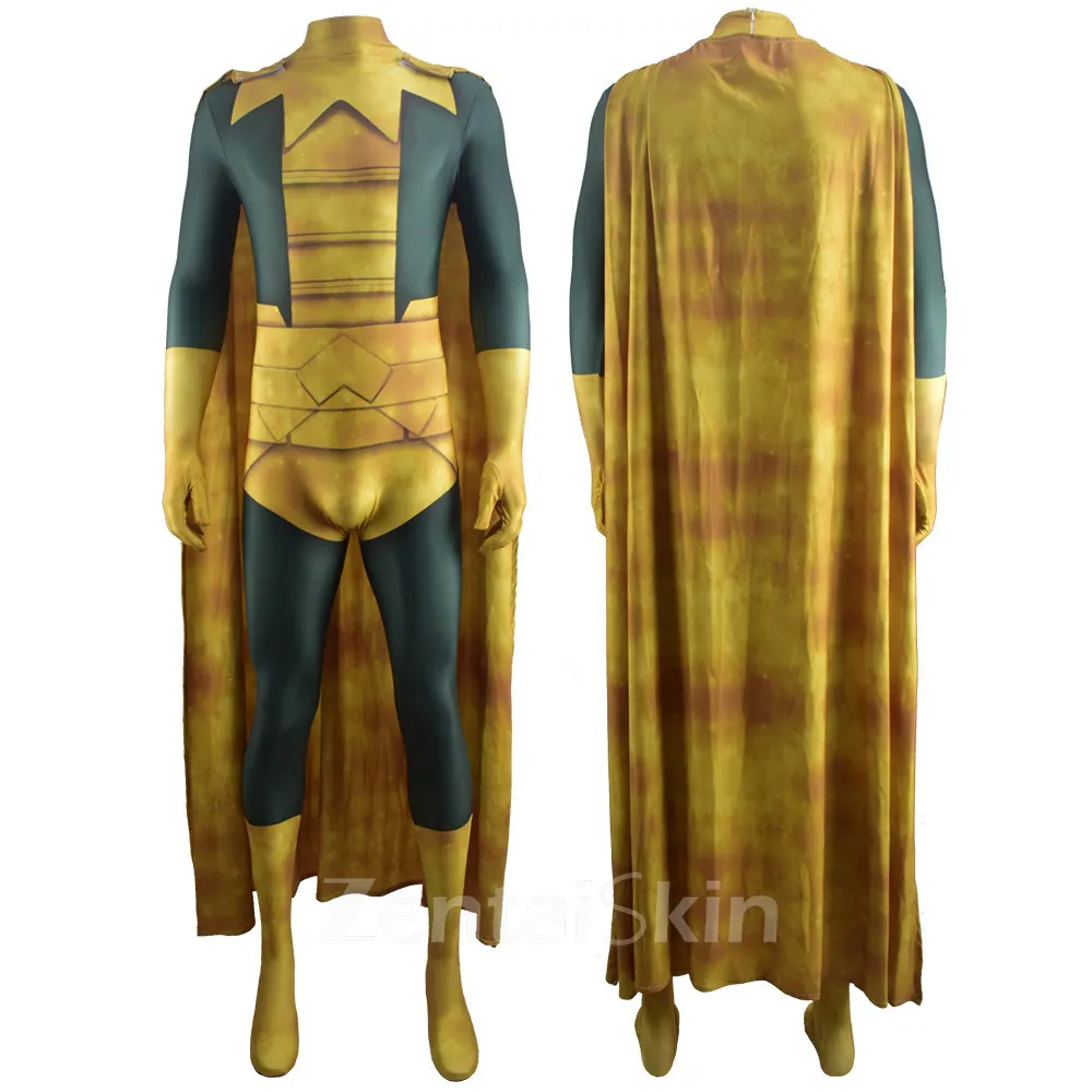 Second Skin American Drama Loki Ragnarok Loki Cosplay Zentai Costume Loki Costume Cosplay Zentai Halloween Cosshow Costumes