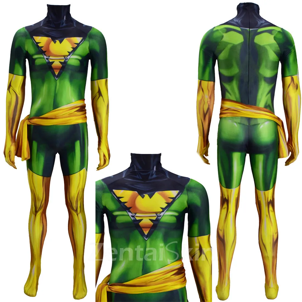 Second Skin X-men: Cosplay Zentai Costume Phoenix Cosplay Zentai Costume