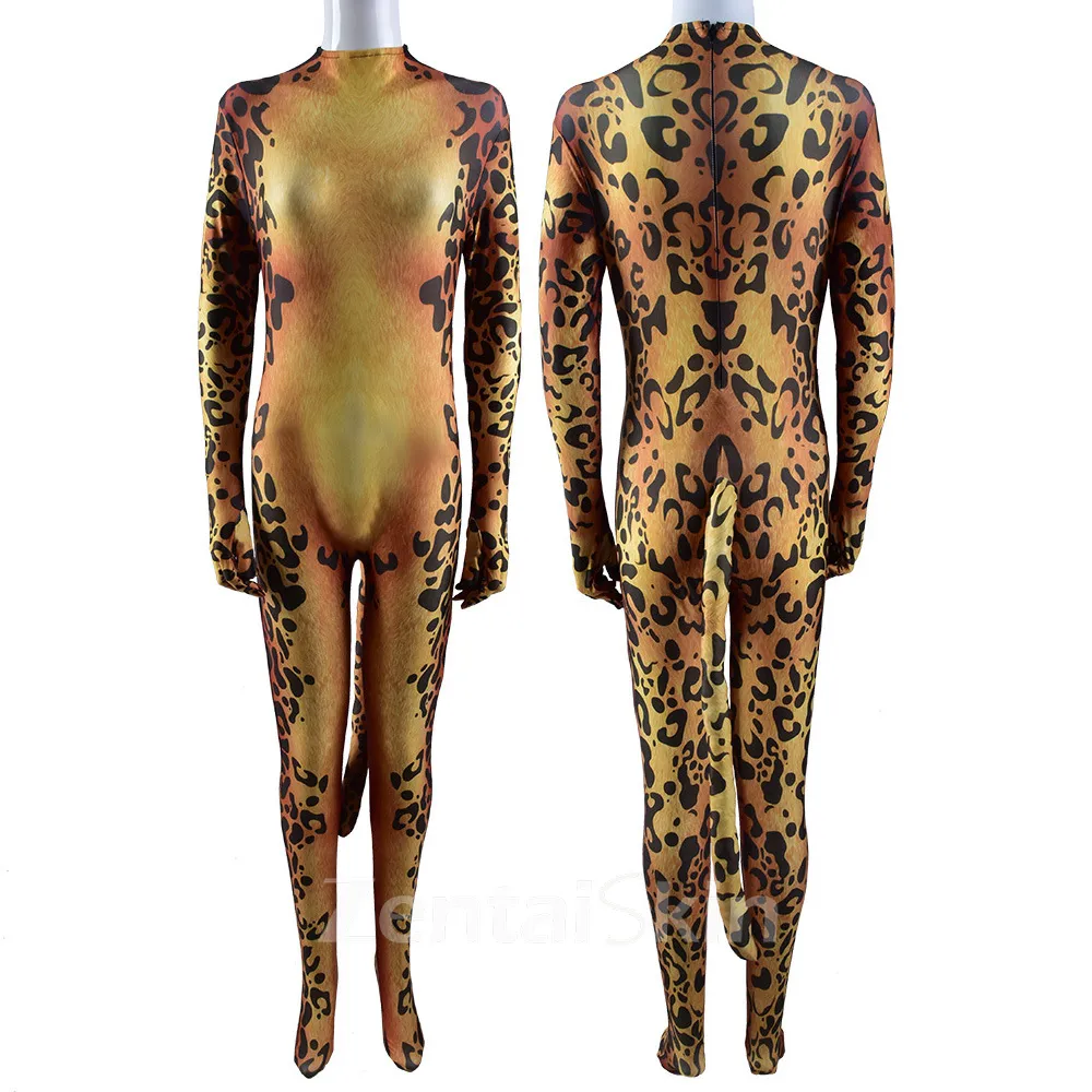 Second Skin Shenqi Woman 1984 Villain Hero Cheetah Cosplay Zentai Costume Cosplay Zentai Costumes
