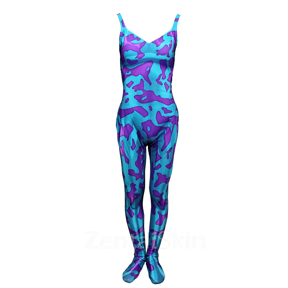 Second Skin My Hero Academia Ashido Mina Ashido Mina Bodysuit Anime Cosplay Zentai Costume