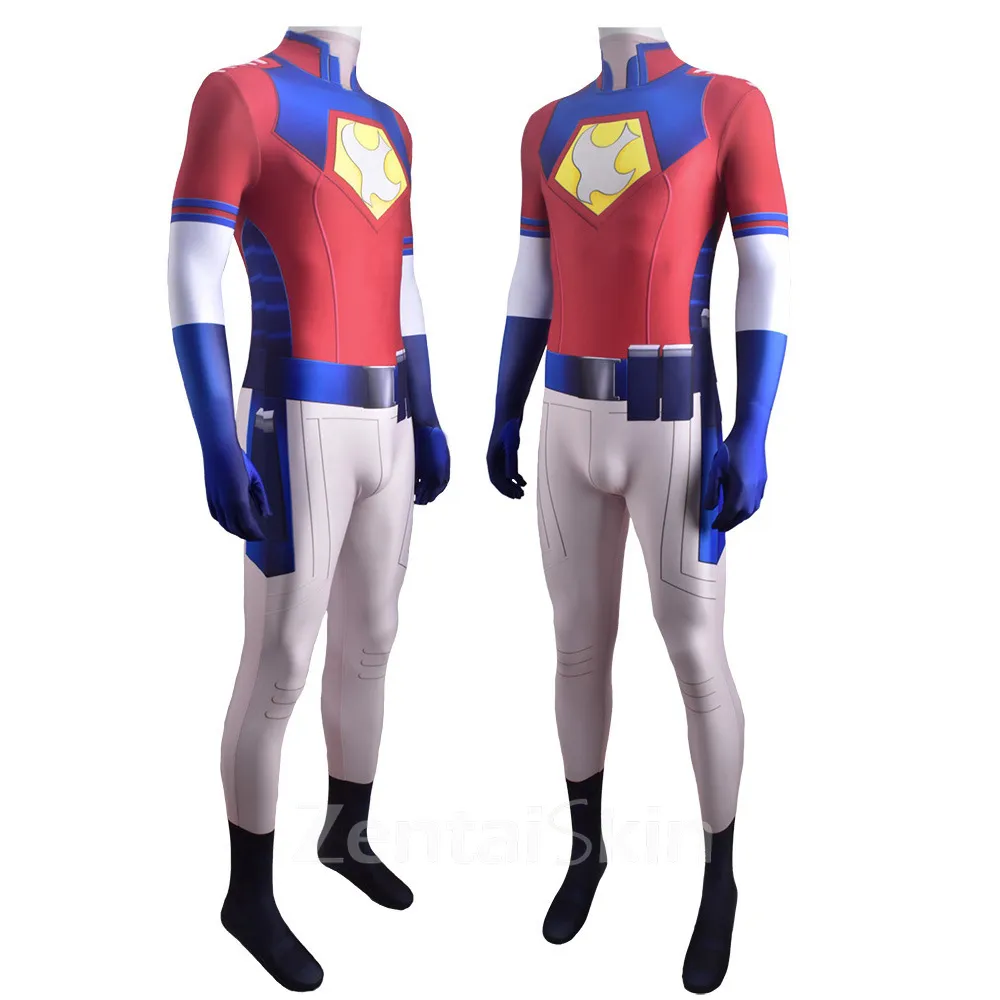 Second Skin Task Force X Assembles the Peacemaker Cosplay Zentai Show Costumes Thesuicide Halloween Costumes