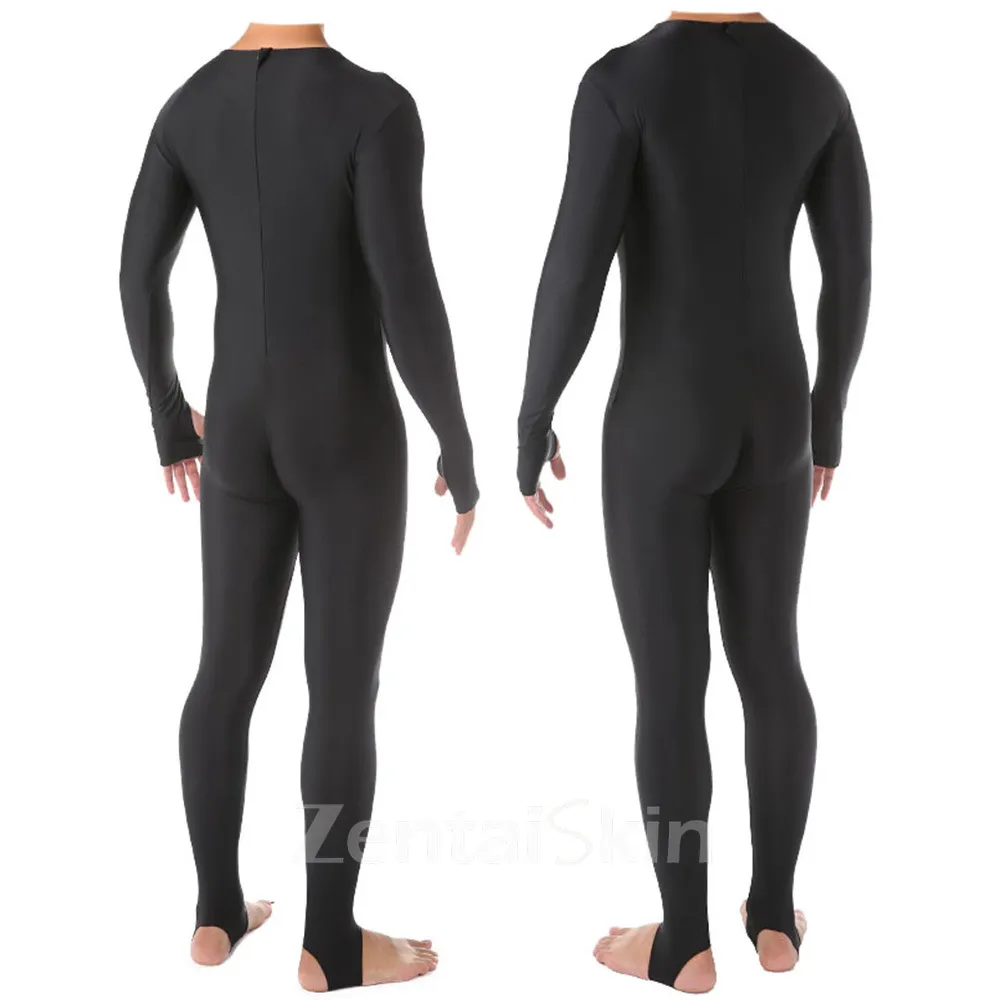 Zentai Second Skin Black Lingerie One-piece Undersuit Biack Cos Undersuit Halloween Costume