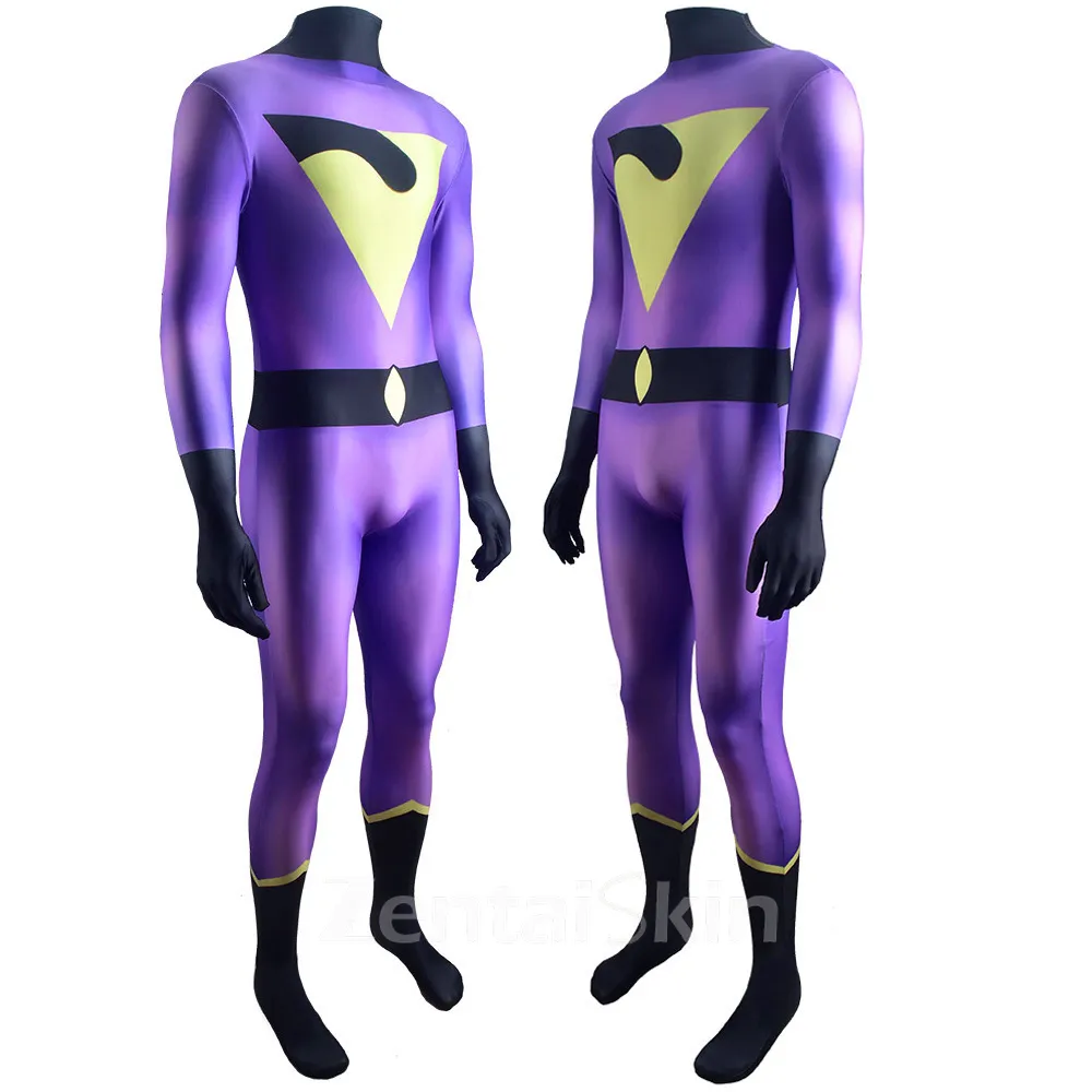 Zentai Second Skin DC Comics Wonder Twins Jayna Superhero Costum Tights