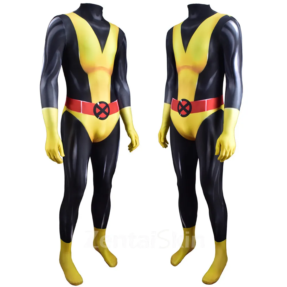 Second Skin X-men Katie Pride Cosplay Zentai Costume Costume Cosplay Zentai Anime Costume Costume