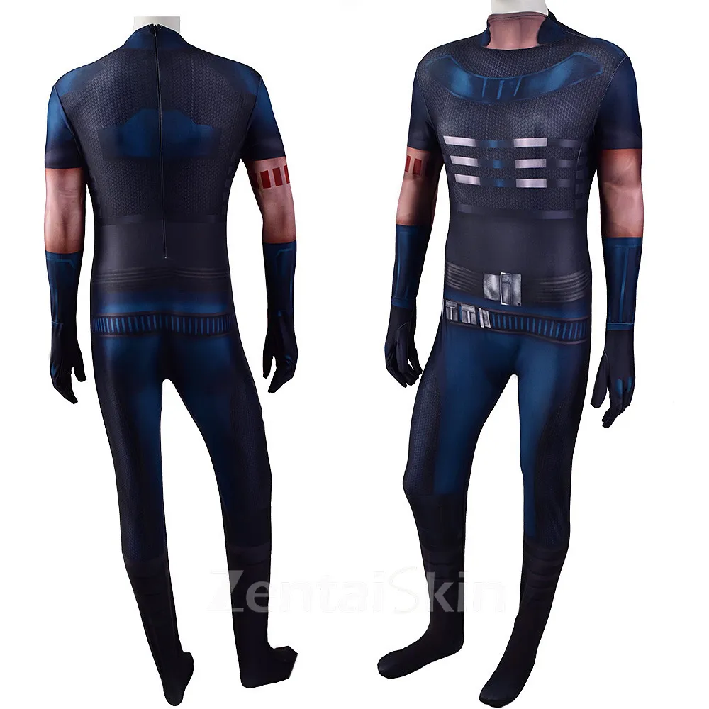 Second Skin Star Wars the Mandalorian Costume Cosplay Zentai Costume Halloween Stage Costumes Show Costumes