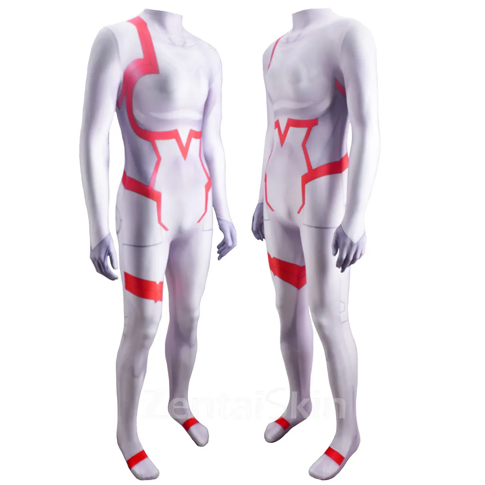 Second Skin Anime National Team Tights Darling in the Frankxx 02 Stage Costumes Cosplay Zentai Costume