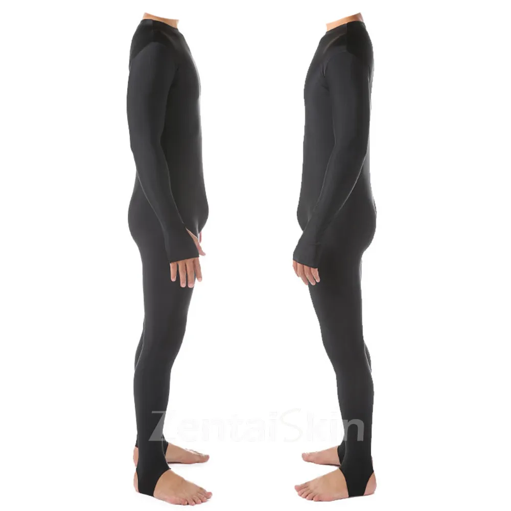 Zentai Second Skin Black Lingerie One-piece Undersuit Biack Cos Undersuit Halloween Costume