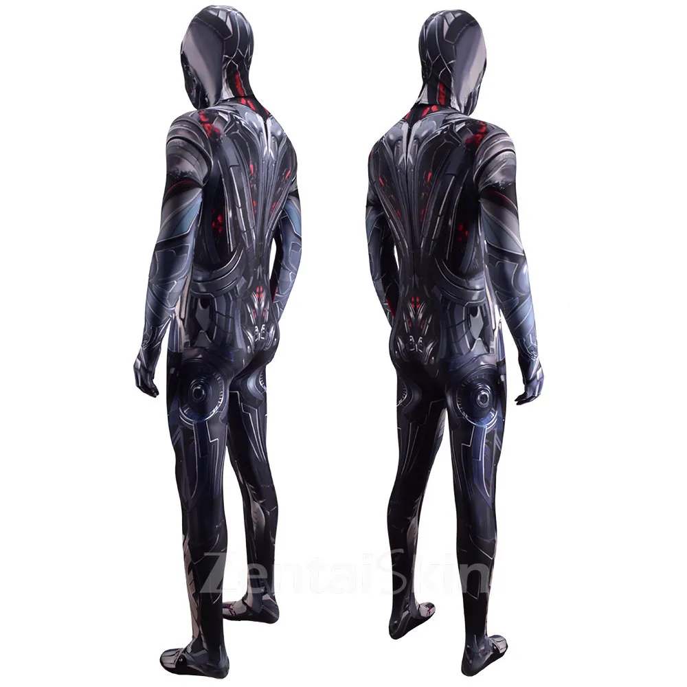 Second Skin Ultron Cosplay Zentai Costume Stage Costumes Halloween Cosplay Zentai Costumes Cosplay Zentai Costumes