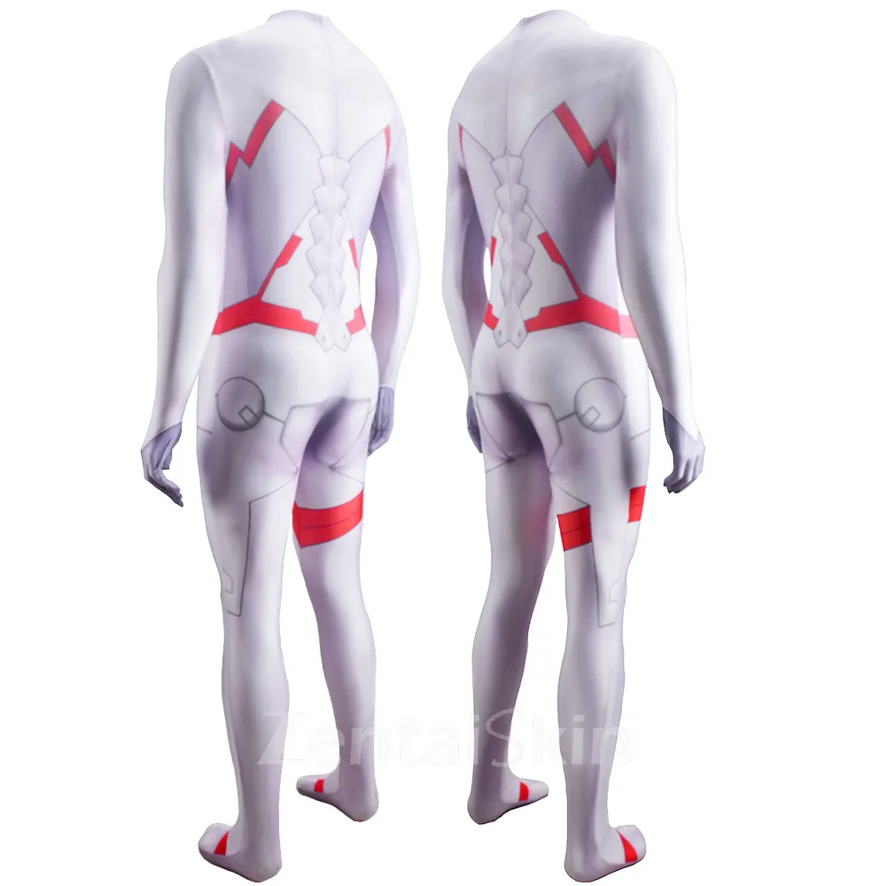 Second Skin Anime National Team Tights Darling in the Frankxx 02 Stage Costumes Cosplay Zentai Costume