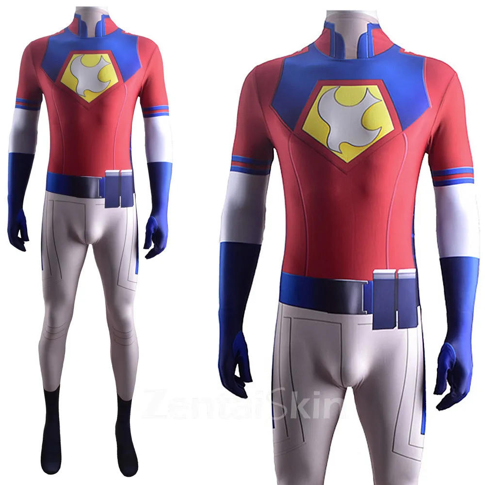 Second Skin Task Force X Assembles the Peacemaker Cosplay Zentai Show Costumes Thesuicide Halloween Costumes