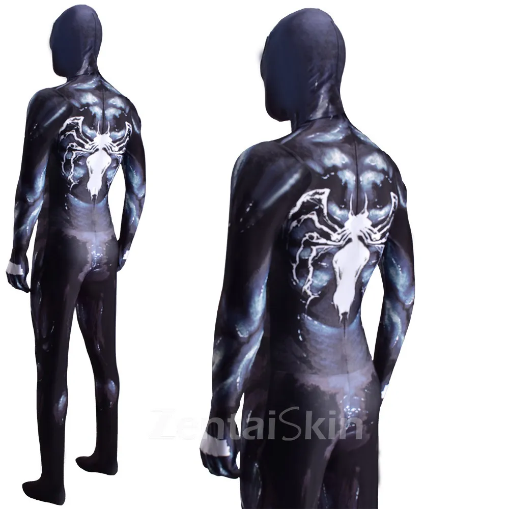 Second Skin Venom Character Tights Cosplay Zentai Costume Halloween Costume