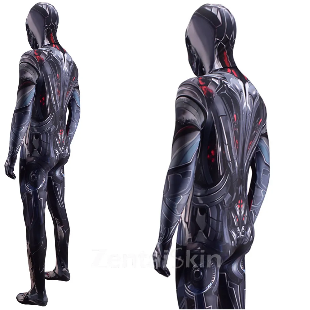 Second Skin Ultron Cosplay Zentai Costume Stage Costumes Halloween Cosplay Zentai Costumes Cosplay Zentai Costumes