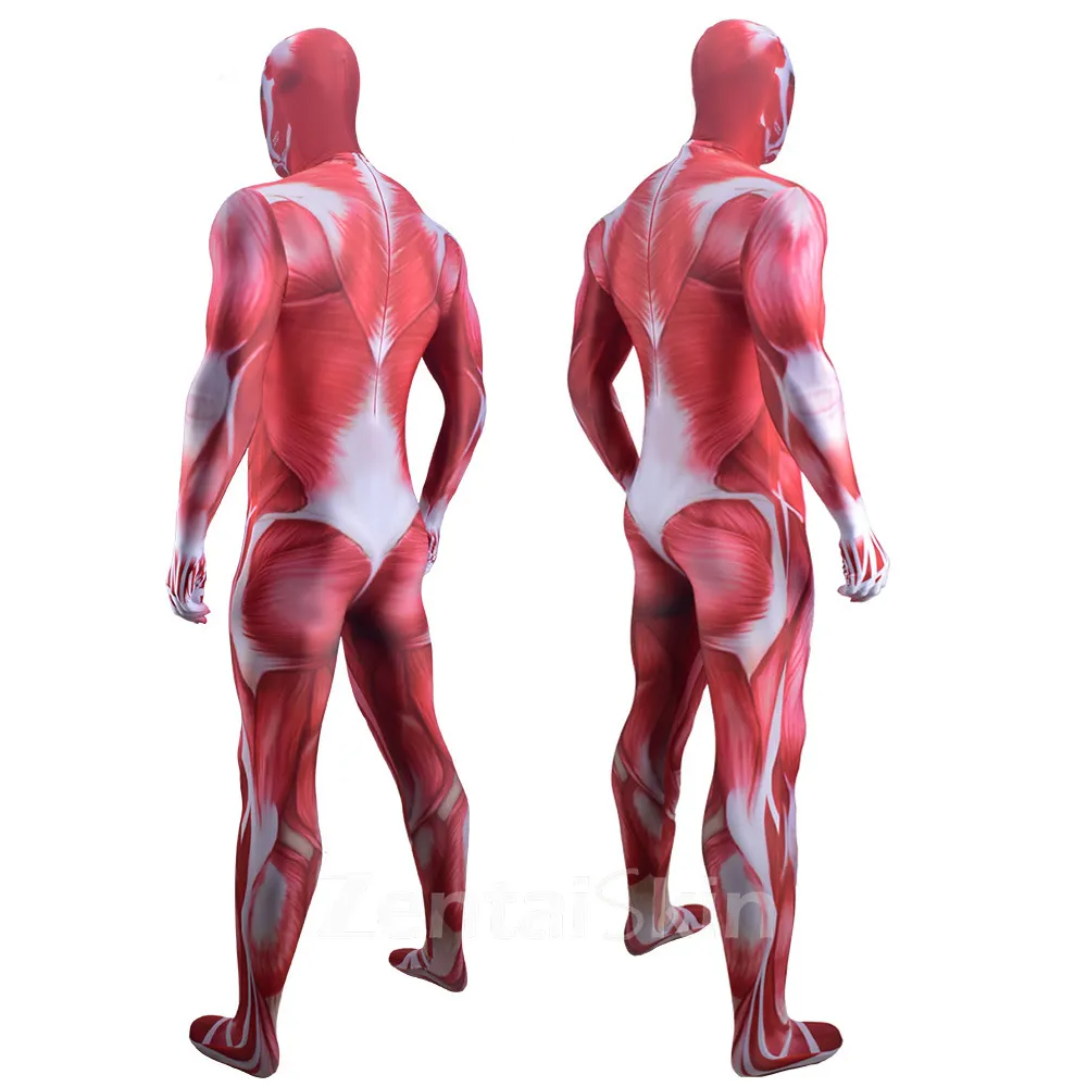 Second Skin Attack on Titan Cosplay Zentai Costume