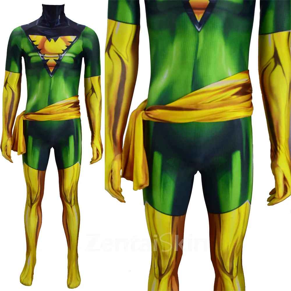 Second Skin X-men: Cosplay Zentai Costume Phoenix Cosplay Zentai Costume