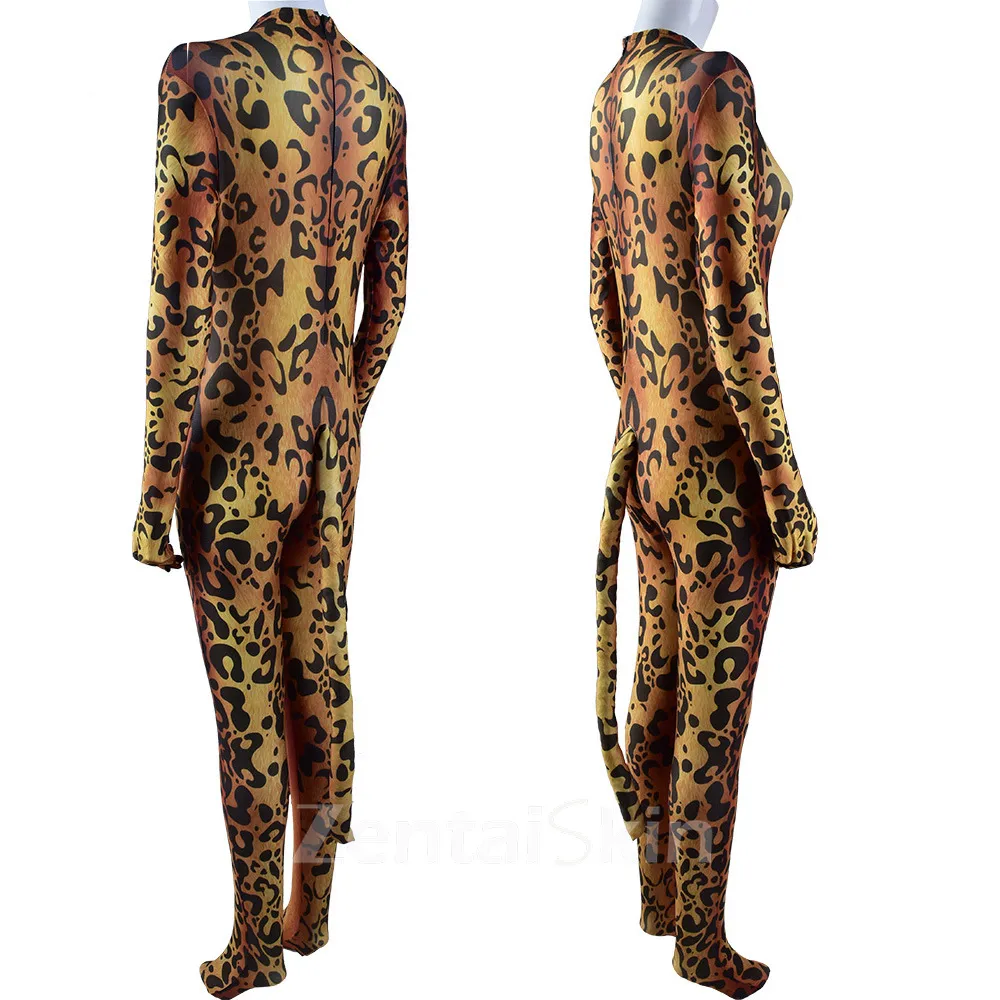 Second Skin Shenqi Woman 1984 Villain Hero Cheetah Cosplay Zentai Costume Cosplay Zentai Costumes