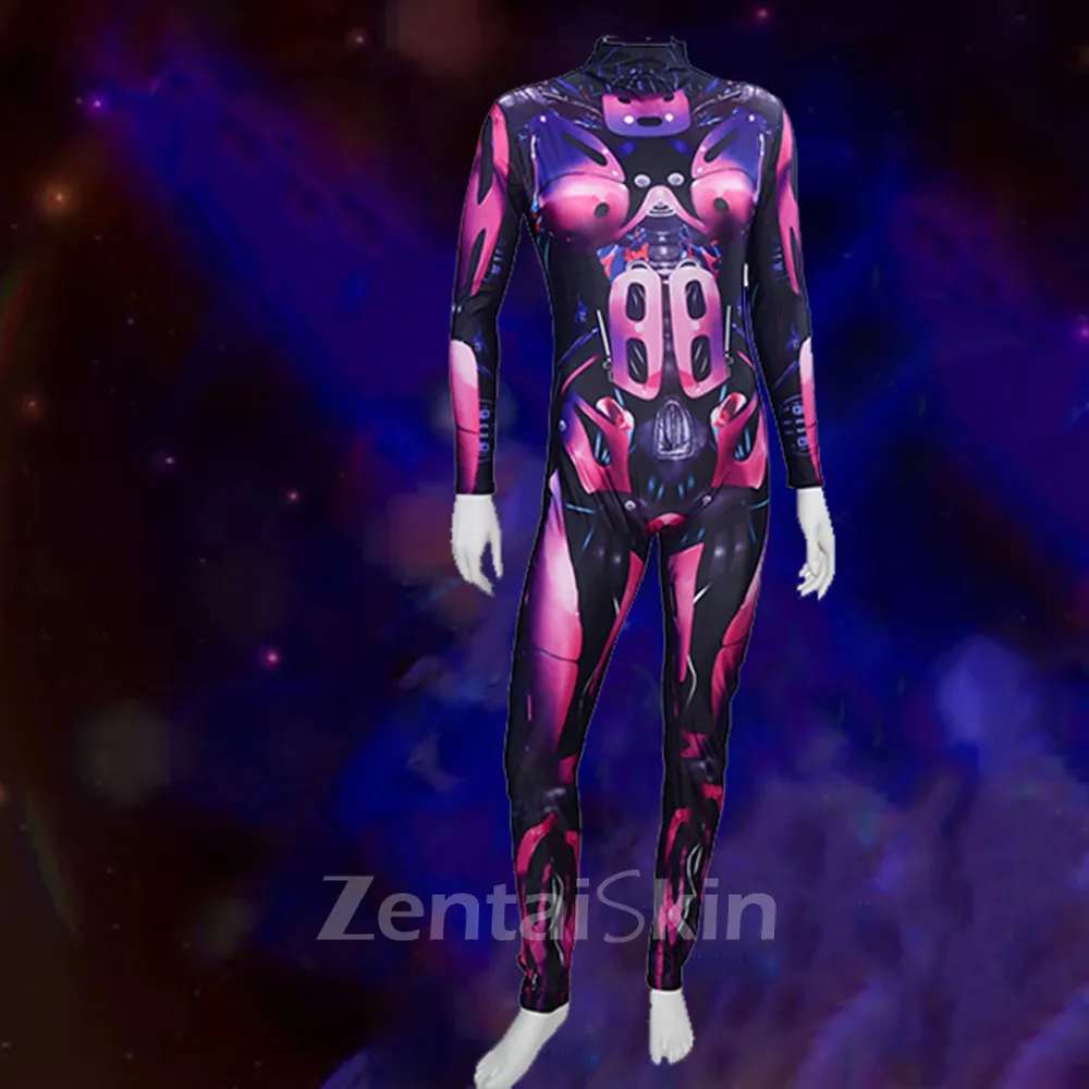 Zentai Second Skin Punk Robot Cos Stage Costumes Show Costumes Halloween Costumes Christmas Costumes Anime Costumes