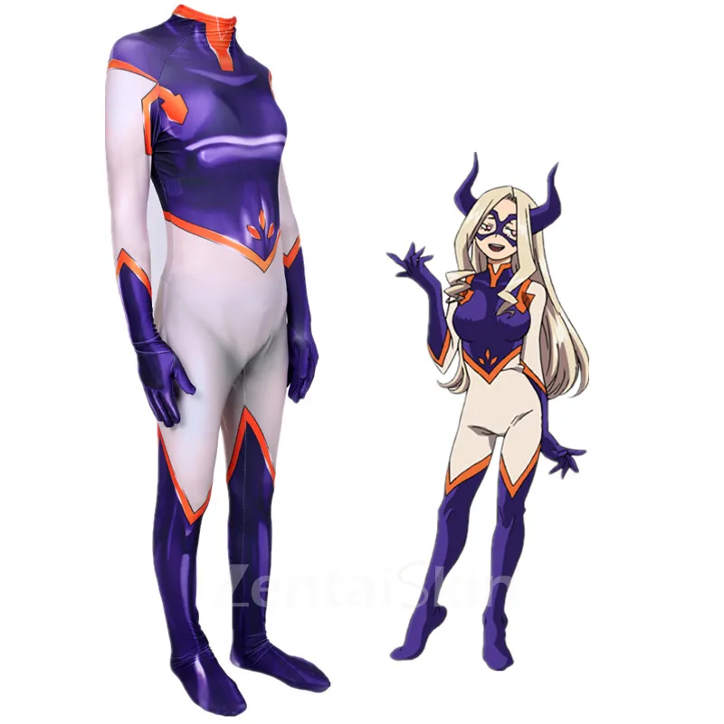 Second Skin My Hero Academia Mt Lady Bodysuit Anime Cosplay Zentai Costumes