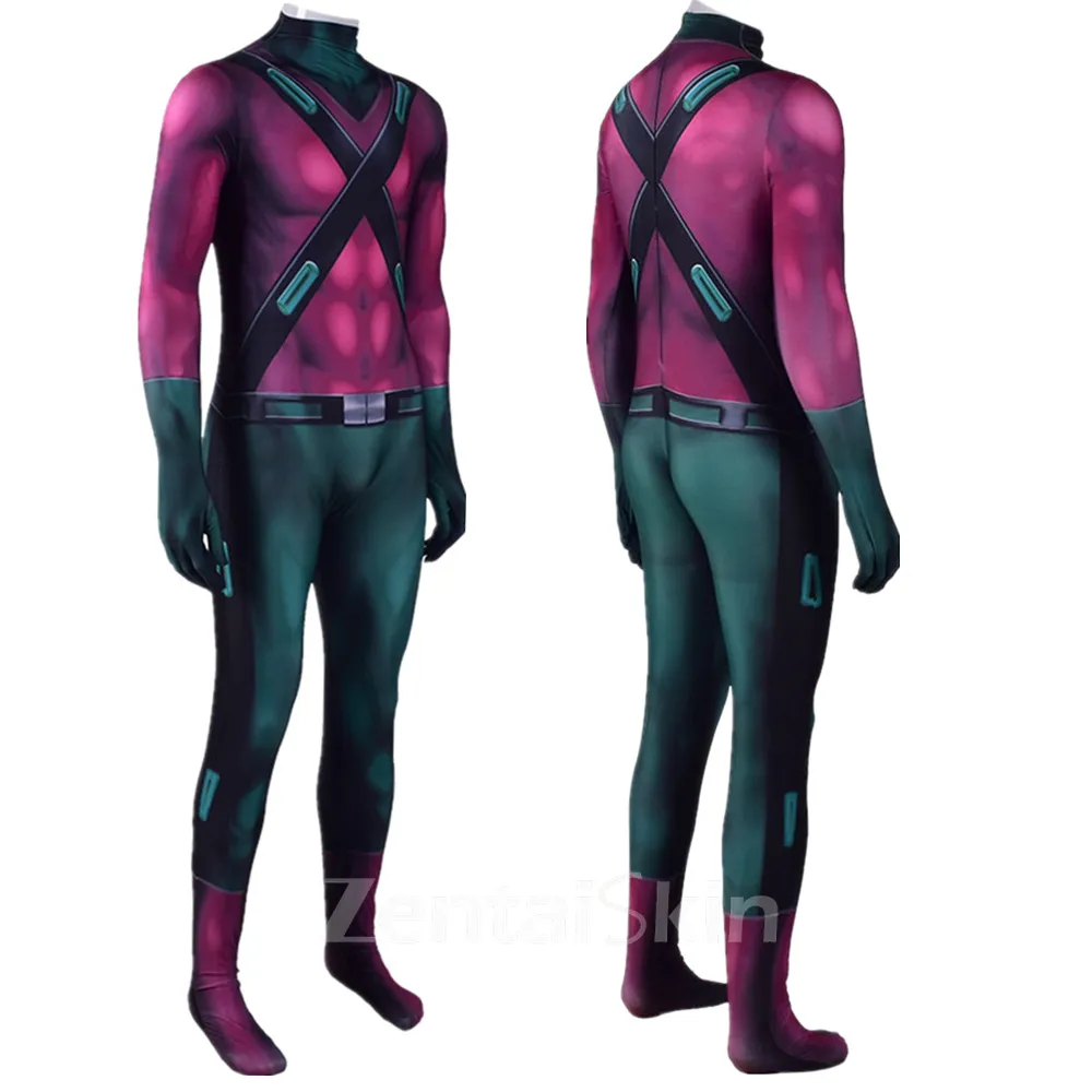 Second Skin Comic Book Superman Villain Lex Luthor Costumes Halloween Show Costumes Cosplay Zentai Show Costumes