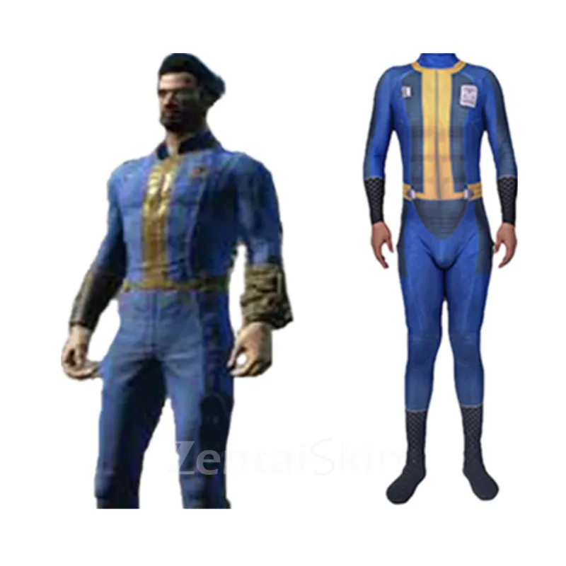 Second Skin Fallout 4 Fallout 4 Cosplay Zentai Cosplay Costume Game Stage Costumes Halloween Costumes