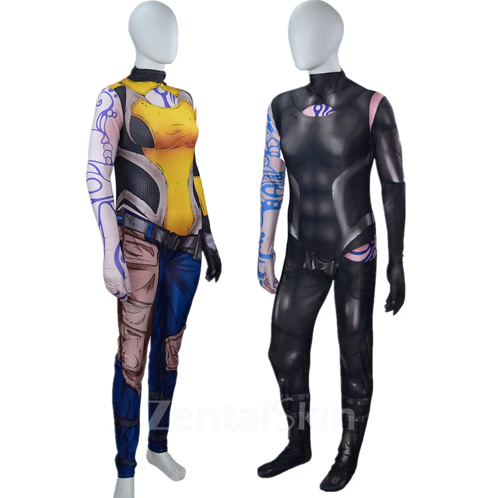Second Skin Borderlands 3 Cosplay Zentai Costume Maya Costume Borderlands 3 Cosplay Zentai Game Costume