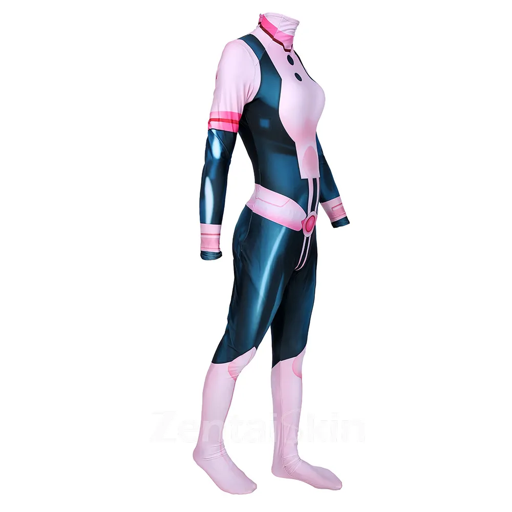 Second Skin My Hero Academia Liri Michako Cosplay Zentai One-piece Jumpsuit Halloween Cosplay Zentai Costume