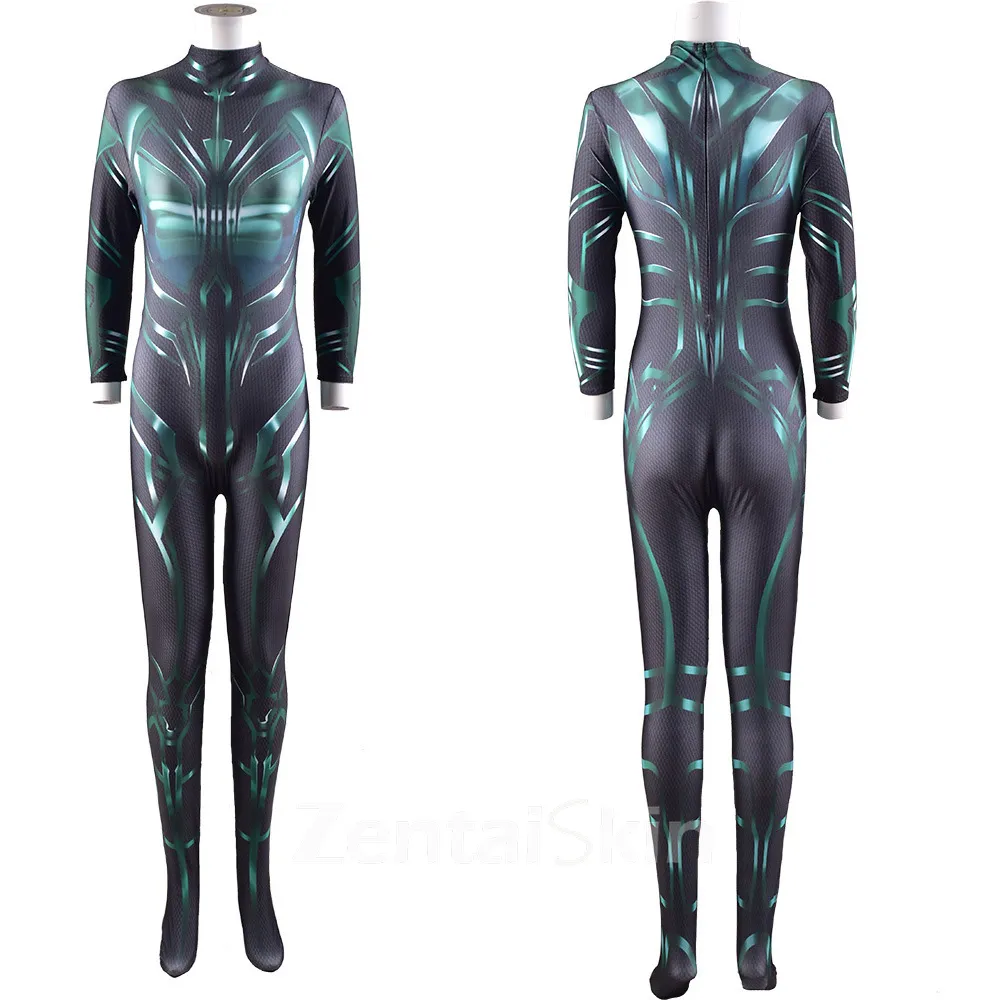 Thor Goddess Hollah Cosplay Zentai Skin Suit Halloween Costume Costume