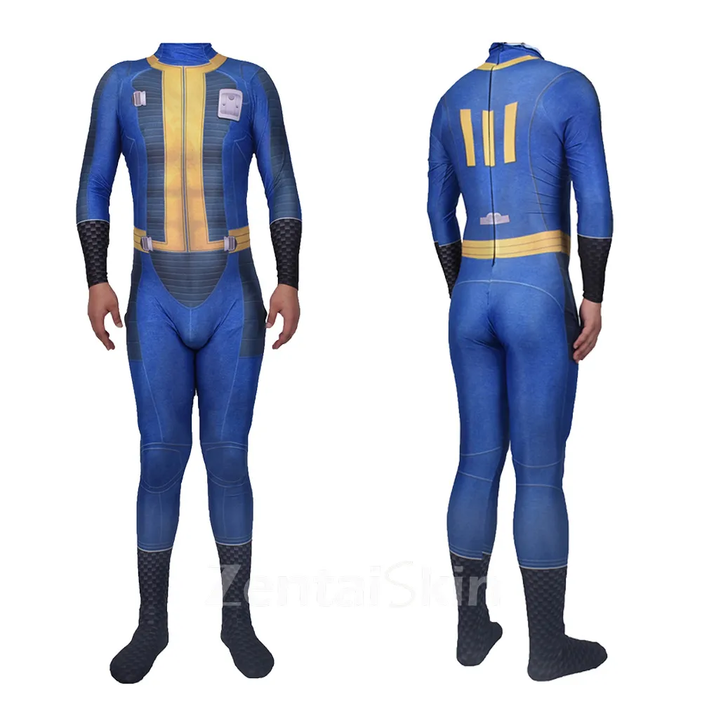 Second Skin Fallout 4 Fallout 4 Cosplay Zentai Cosplay Costume Game Stage Costumes Halloween Costumes