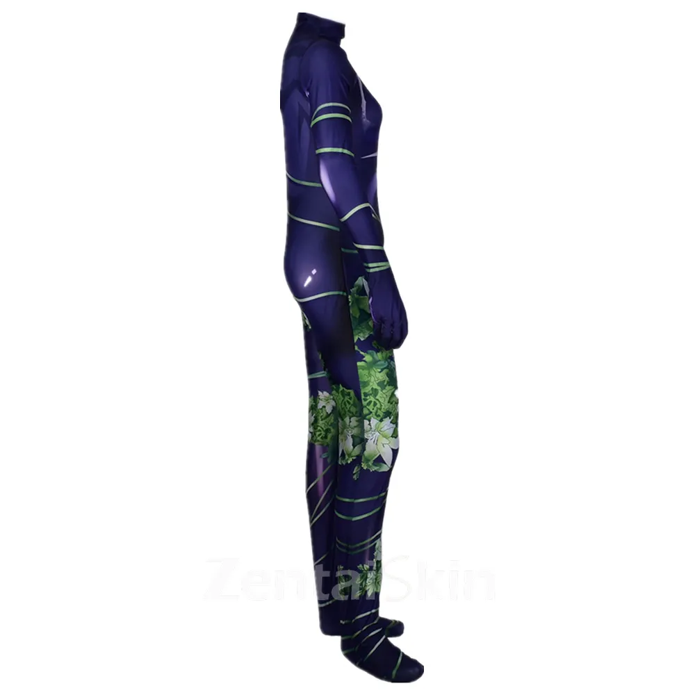 Second Skin Poison Ivy Cosplay Zentai Costume Poison Ivy Cosplay Zentai Costume