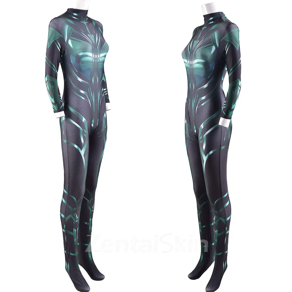 Thor Goddess Hollah Cosplay Zentai Skin Suit Halloween Costume Costume