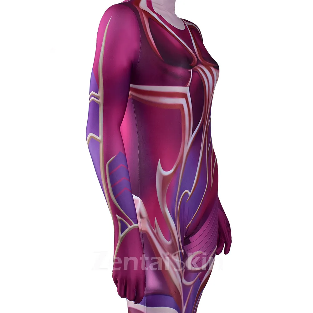 Son of the Stars - Solaka Soraka Nightbringer Skin Cosplay Zentai Anime Costume