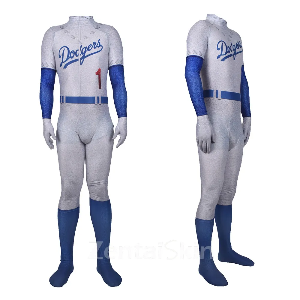 Second Skin Rocketman Cosplay Zentai One-piece Tights Stage Play