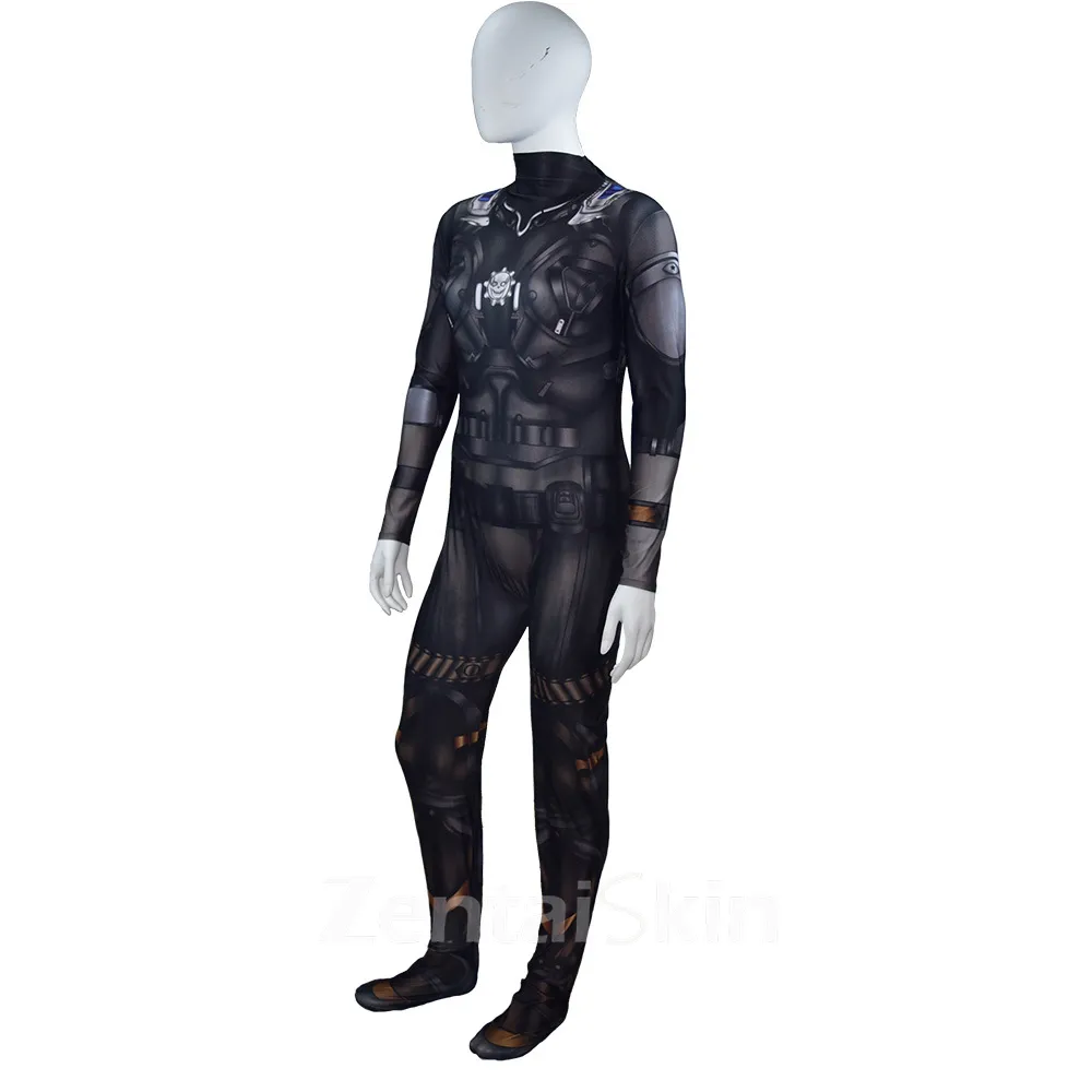 Second Skin Gears of War 5cos Kate Delise Female Cosplay Zentai Costume Cosplay Zentai Game Costume