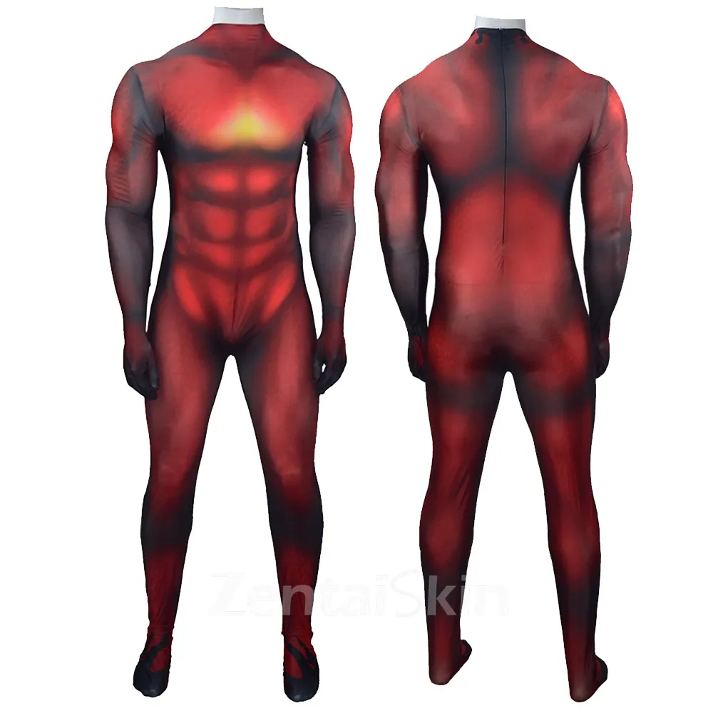 Second Skin Venom Slaughter Carnage Muscle Tights Cosplay Zentai Costume Anime Cosplay Zentai Halloween Stage Costumes